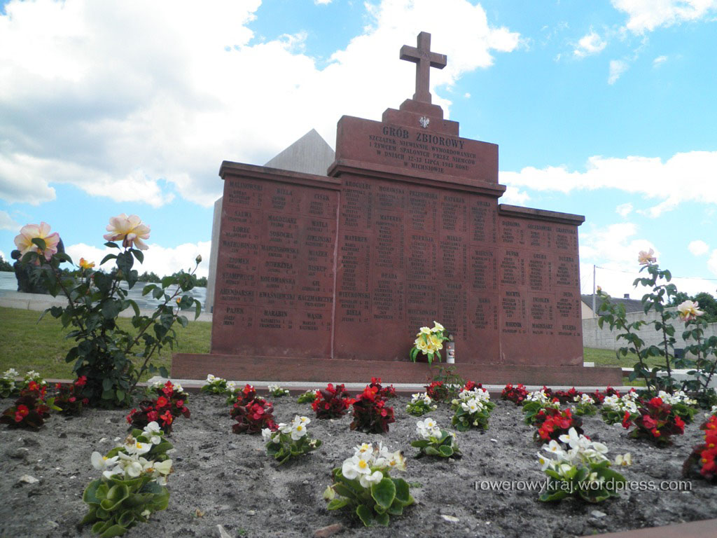 pomnik i zbiorowa mogiła ofiar pacyfikacji w Michniowie